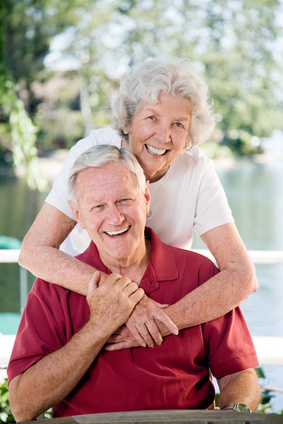 Foto: Ein älteres Ehepaar